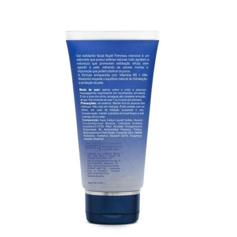 Gel Esfoliante Facial Firmness Intensive Nupill 75g