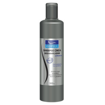 Shampoo Nupill Cinza Desamarelador Profissional 300ml