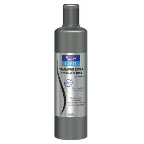 Shampoo Nupill Cinza Desamarelador Profissional 300ml