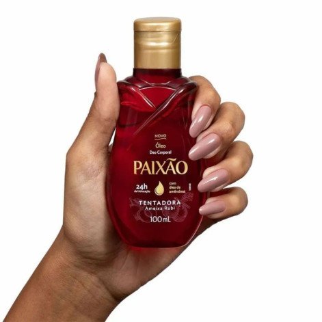 Óleo Corporal de Amêndoas Paixão Tentadora Ação Desodorante 100ml