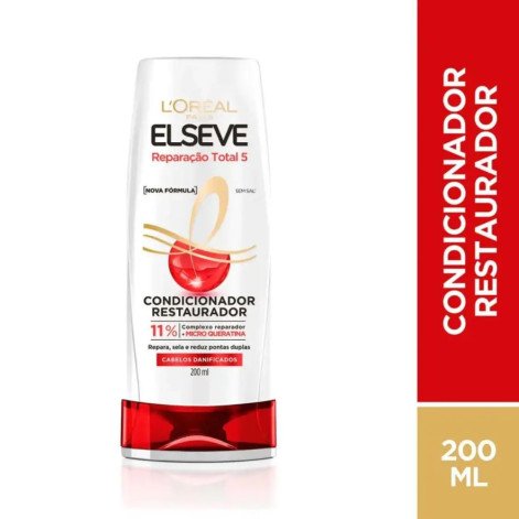 Condicionador L'Oréal Paris Elseve Reparação Total 5 200ml