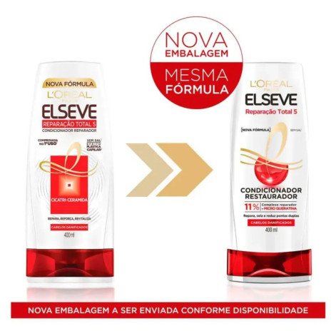 Condicionador L'Oréal Paris Elseve Reparação Total 5+ 400ml