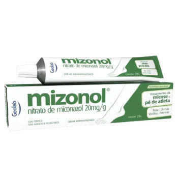 Mizonol 20mg Creme Dermatológico com 28g