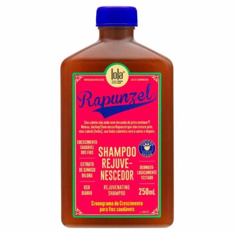 Shampoo Lola Cosmetics Rapunzel Rejuvenescedor 250ml