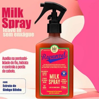 Leave In Spray Lola Cosmetics Rapunzel Milk 250ml