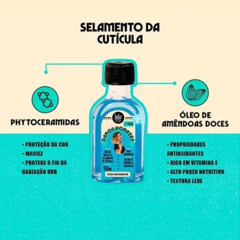 Óleo Capilar Reparador Lola Cosmetics Danos Vorazes 50ml