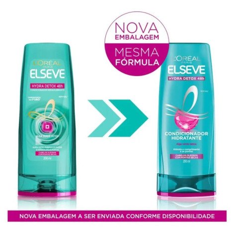 Condicionador Elseve Hydra Detox 48h 200ml