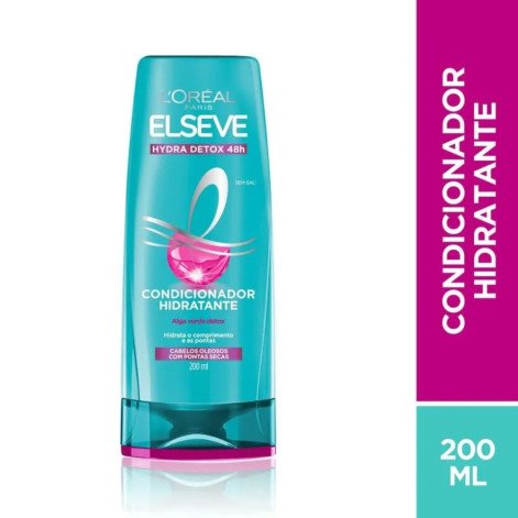 Condicionador Elseve Hydra Detox 48h 200ml
