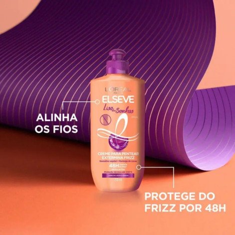 Creme para Pentear L'Oréal Paris Elseve Liso dos Sonhos 250ml