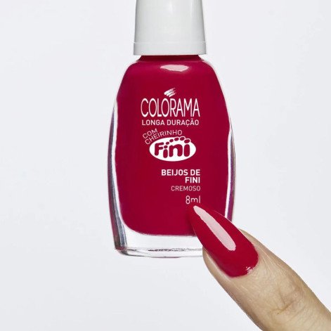 Esmalte Cremoso Colorama Fini 8ml - Beijos de Fini
