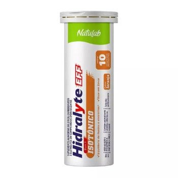 Hidralyte EFF 3 em 1 Natulab Isotônico Laranja 10 Comprimidos Efervescentes