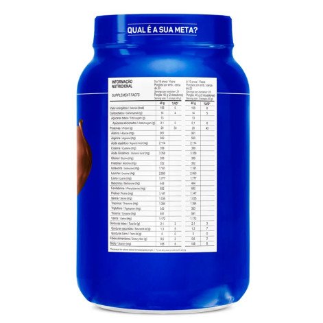 100% Whey Double Tasty Pote 900g Max Titanium Sabor Chocolate