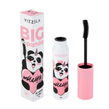 Máscara para Cílios Vizzela Big no Panda Cor Preta Vegana 5g