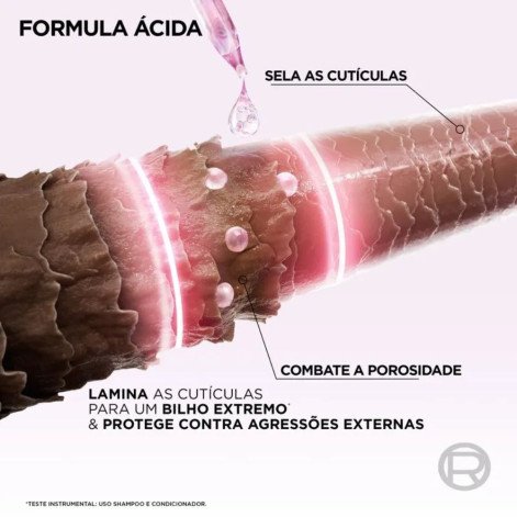 Condicionador Sela Gloss L'Oréal Paris Elseve Glycolic Gloss 400ml