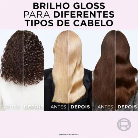 Creme Super Gloss L'Oréal Paris Elseve Glycolic Gloss 250ml