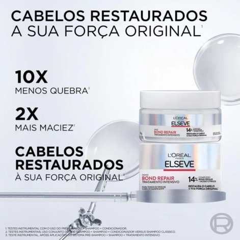 Creme de Tratamento Intensivo L'Oréal Paris Elseve Bond Repair 200g