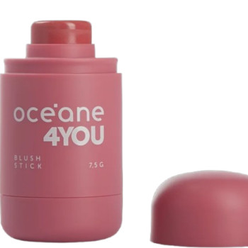 Blush em Bastão Océane 4 You Bubble 7,5g Rosa Escuro