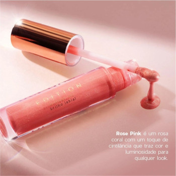 Gloss Labial Océane Edition Glossy Me Rose Pink 4g
