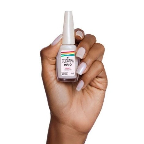 Esmalte Cintilante Colorama Retrô 8ml - Grace
