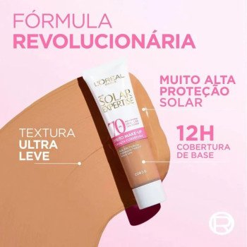 Protetor Solar Facial L’Oréal Paris Solar Expertise Efeito Make Up FPS70 Cor 2.0 30g