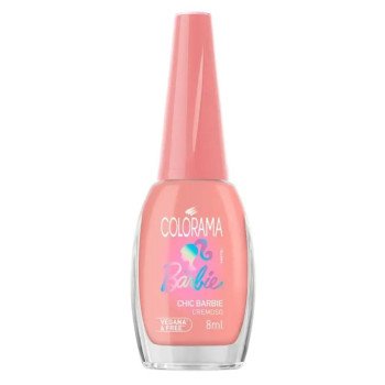 Esmalte Cremoso Colorama Barbie 8ml - Chic Barbie