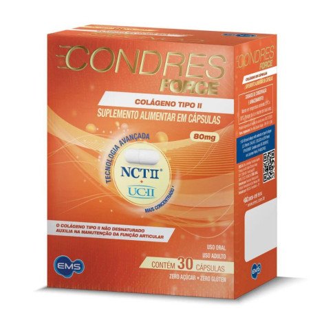 Colágeno Tipo II Condres Force 30 Cápsulas