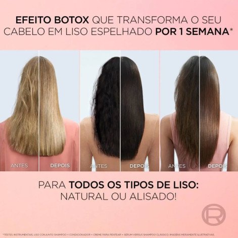  Sérum Leave-In Elseve Liso dos Sonhos 100ml