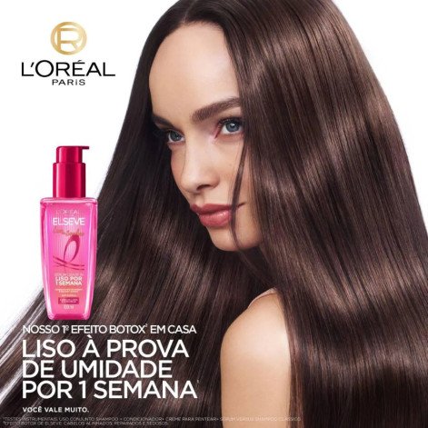  Sérum Leave-In Elseve Liso dos Sonhos 100ml