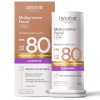 Multiprotetor Facial Stick Labotrat Dermo Sun FPS80 Bege Média 15g