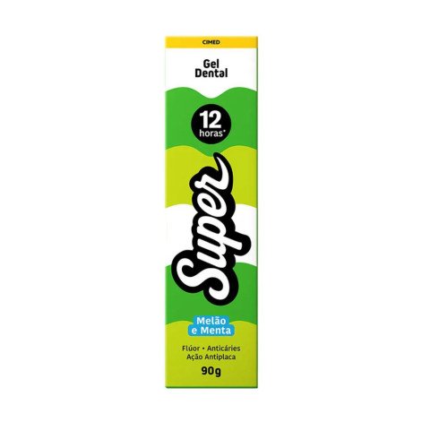 Gel Dental Cimed Super 12h Melão e Menta 90g