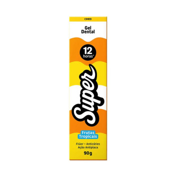 Gel Dental Cimed Super 12h Frutas Tropicais 90g