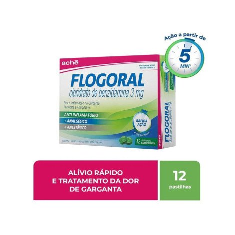 Flogoral Past Laranja C/ 12