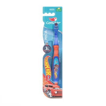 Escova Dental Condor Hotweels Bamb 5 Anos