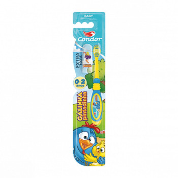 Escova Dental Condor Inf Galinha Pintad