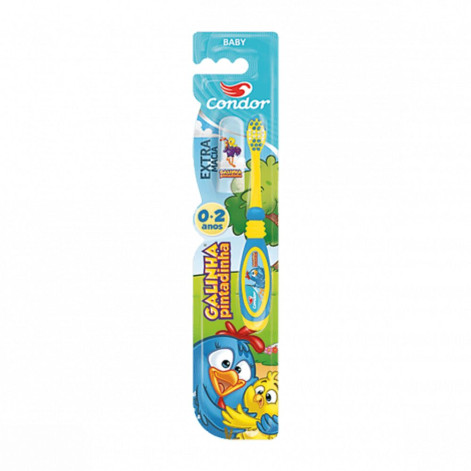 Escova Dental Condor Inf Galinha Pintad