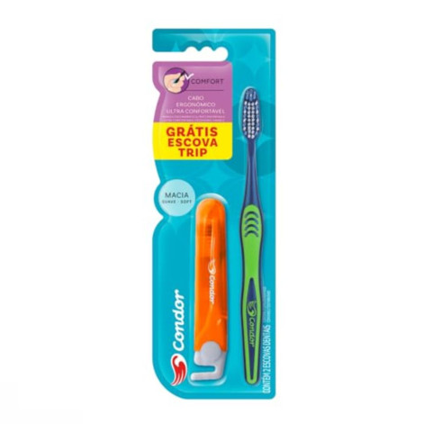 Escova Dental Condor Comfort Mais Trip