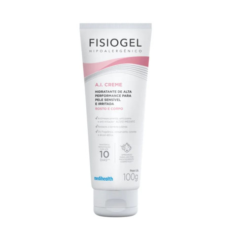 Creme Hidratante Corporal Fisiogel Ação Calmante A.I 100g