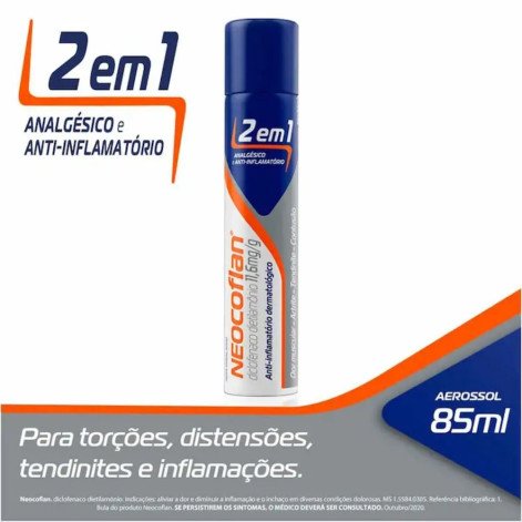 Neocoflan Aerossol 11,6Mg Com 85ml
