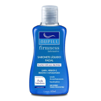 Sabonete Líquido Facial Nupill Hialuronico 60ml