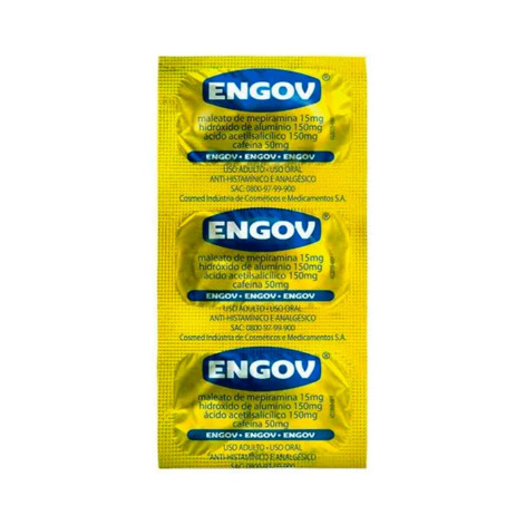 Engov 6 comprimidos