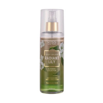Body Splash Radiant Lily Blooming Collection Limão Siciliano Lírio Do Vale E Musk 200ml Kiss New York