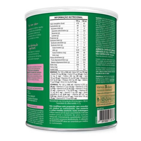  Fórmula Infantil Nestogeno 2 Nestlé 6 a 12 meses 800g
