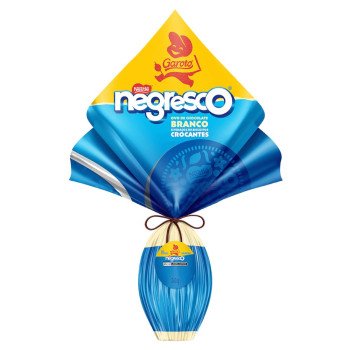 Ovo de Páscoa Branco Negresco Garoto 240g