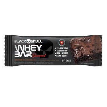 Barra Prot Gour Whey Brownie Choc 45G