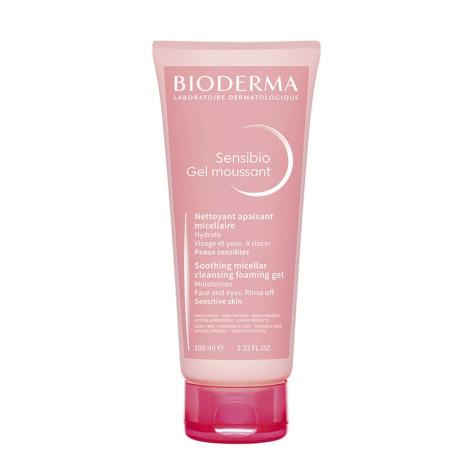 Gel De Limpeza Micelar Bioderma Sensibio Gel Moussant Calmante E Hidratante 100ml
