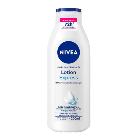 Loção Corporal Nivea Body Hidratante Pele Normal 200ml