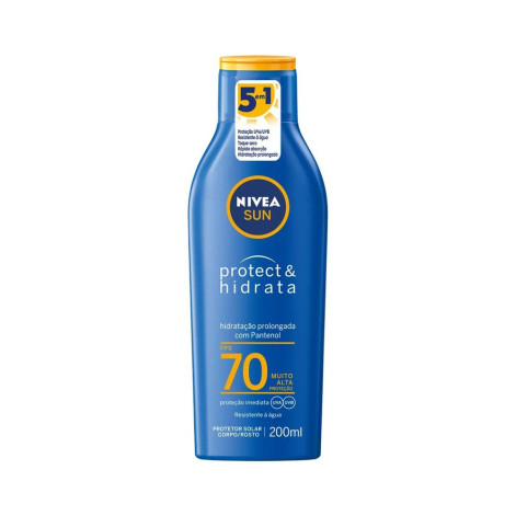 Protetor Solar Nivea Sun Protect & Hidrata FPS70 200ml