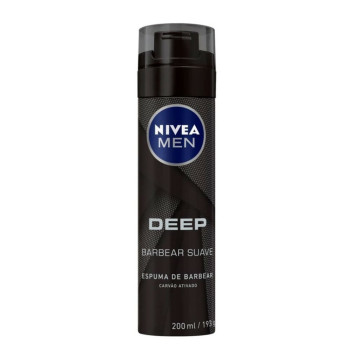 Espuma de Barba Nivea Men Deep 193G