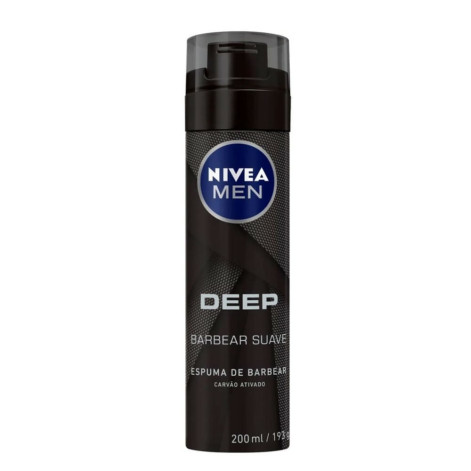 Espuma de Barba Nivea Men Deep 193G