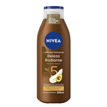 Nivea Hidratante Desodorante Corporal Beleza Radiante Cuidado Intenso 200ml